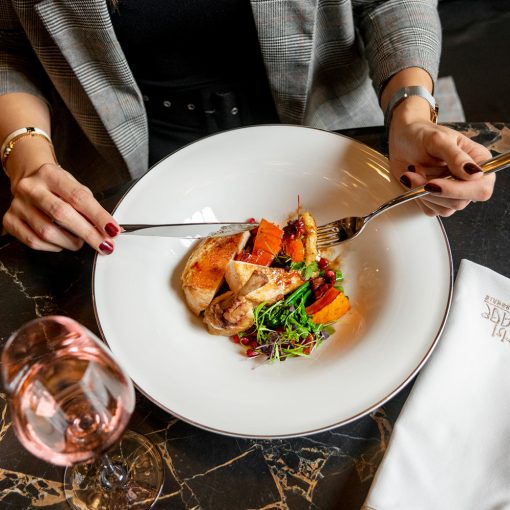 A romantic rendezvous at the private room of Párisi Passage Restaurant