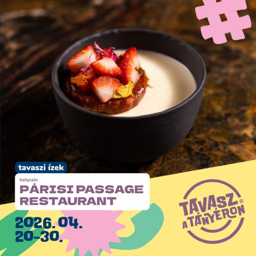 A Tavasz Ízei Bisztró Menü